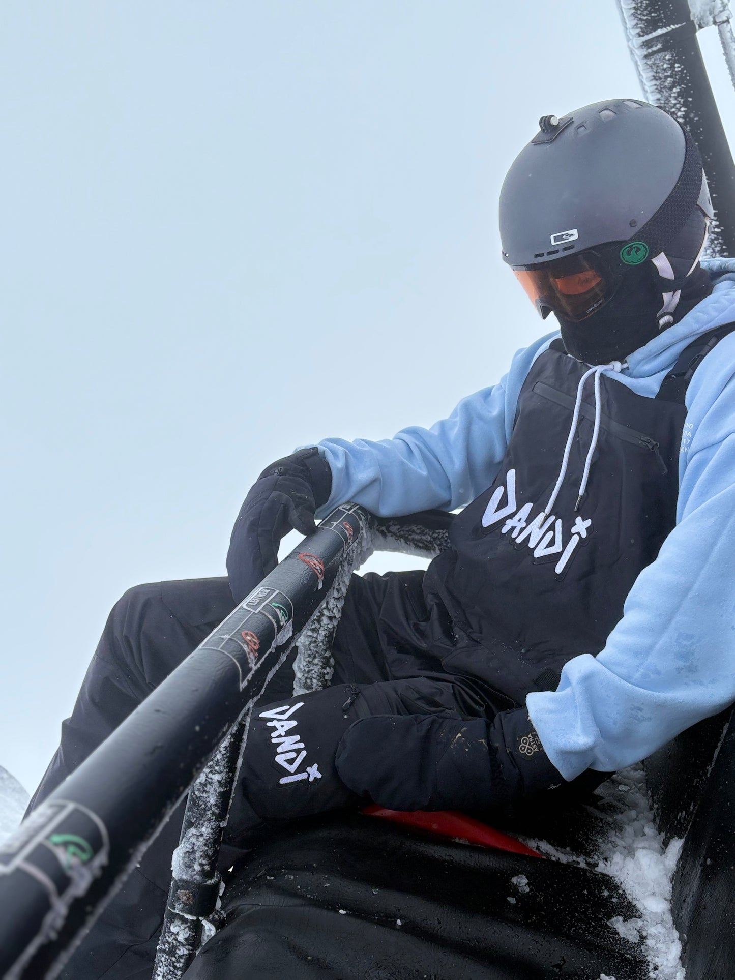 Dandi snow bib Black