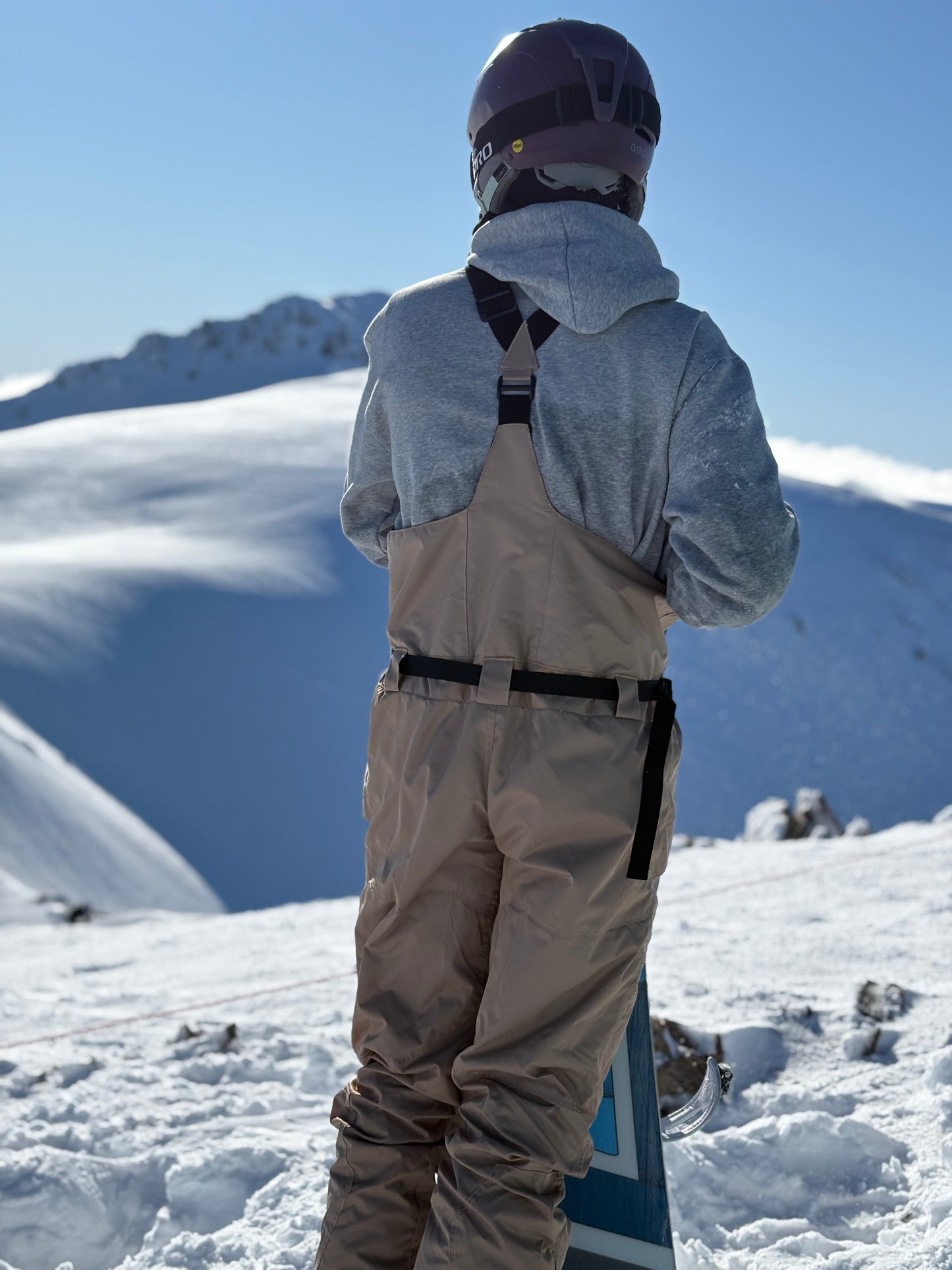 Dandi snow bib Tan