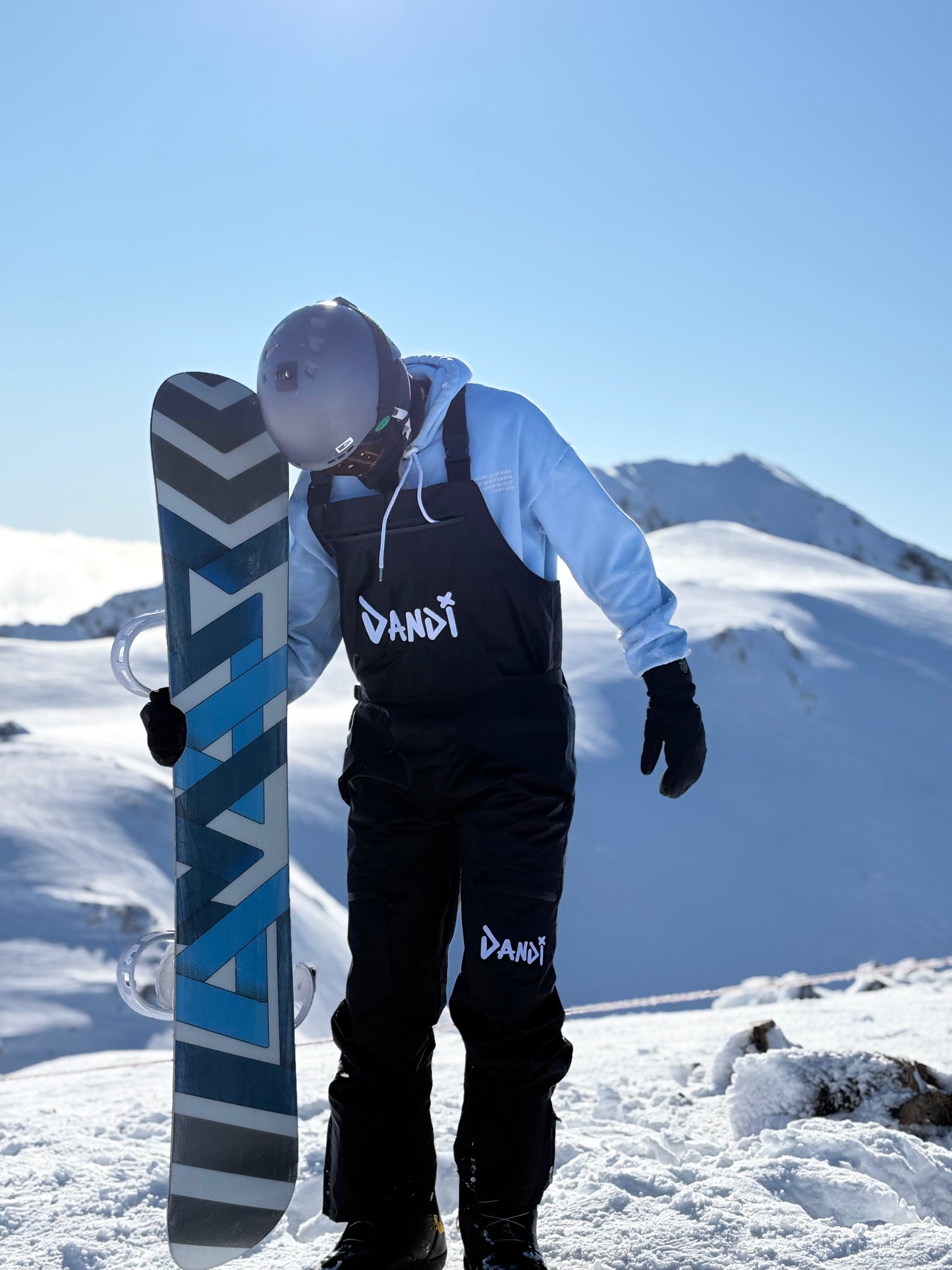 Dandi snow bib Black
