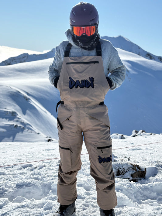 Dandi snow bib Tan
